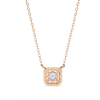 Natural Diamond Halo Luxe Pendant