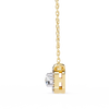 Natural Diamond Halo Luxe Pendant