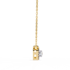 Natural Diamond Halo Luxe Pendant
