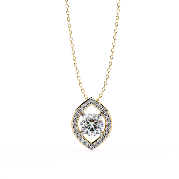 Natural Diamond Pendant