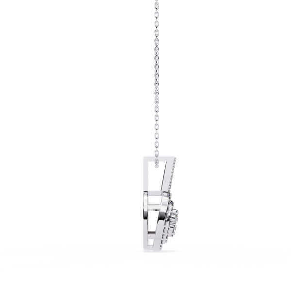 Natural Diamond Eternal Orbit Pendant
