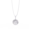 Natural Diamond Eternal Orbit Pendant