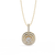 Natural Diamond Eternal Orbit Pendant