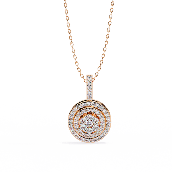 Natural Diamond Eternal Orbit Pendant