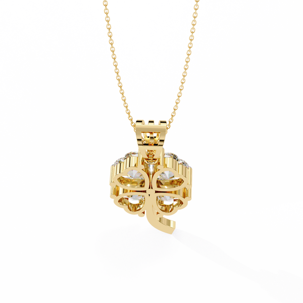Lucky Bloom Diamond Pendant