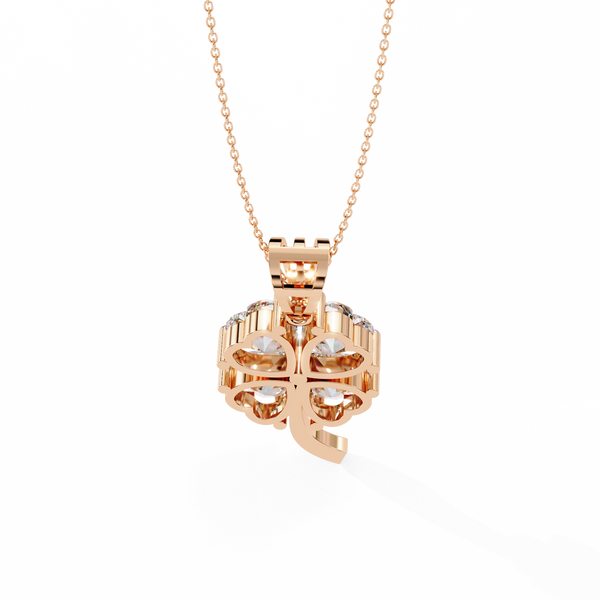 Lucky Bloom Diamond Pendant