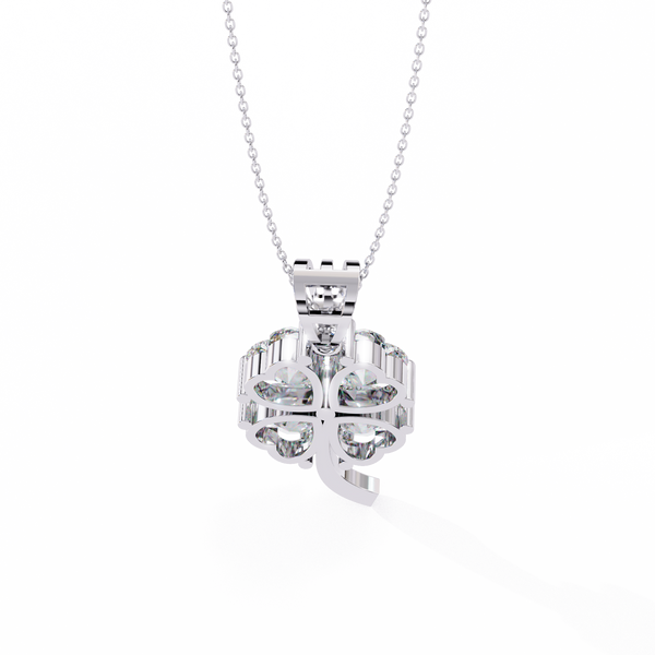 Lucky Bloom Diamond Pendant