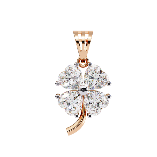 Lucky Bloom Diamond Pendant