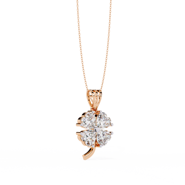 Lucky Bloom Diamond Pendant