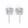 Classic Two-Stone Diamond Drop Earrings
