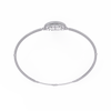 White Gold Diamond Sphere Bracelet