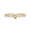 Yellow Gold Orbis Circle Station Diamond Bracelet