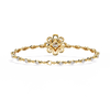 Yellow Gold Baroque Princess Diamond Bracelet