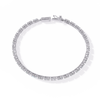 White Gold Classic Prong-Set Diamond Tennis Bracelet