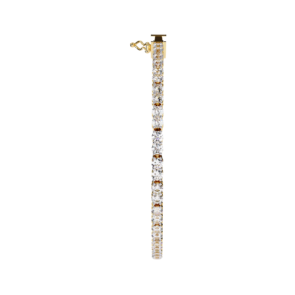 Yellow Gold Classic Four-Prong Tennis Bracelet
