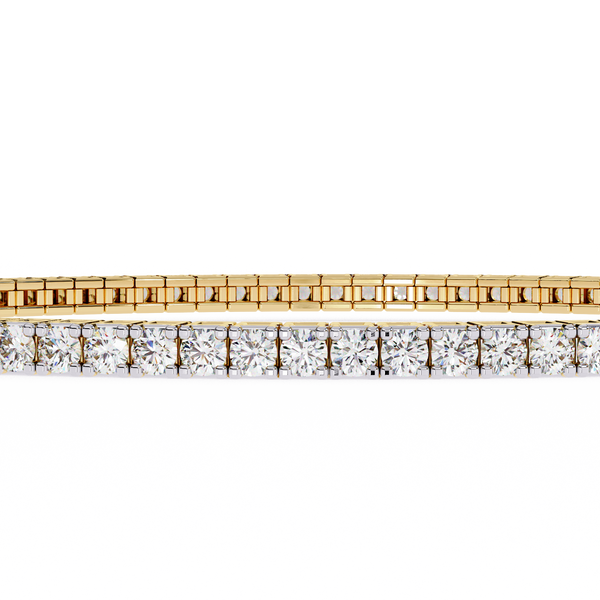 Natural Diamond Tennis Bracelet