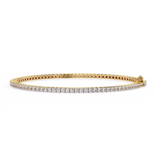Natural Diamond Tennis Bracelet
