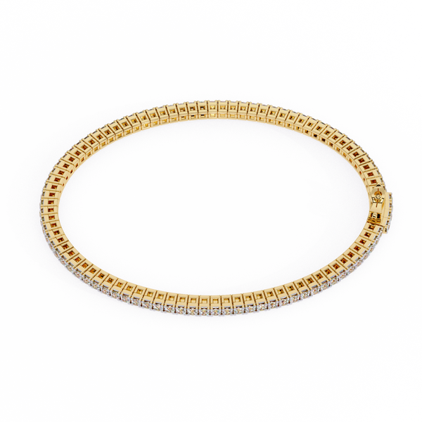 Natural Diamond Tennis Bracelet