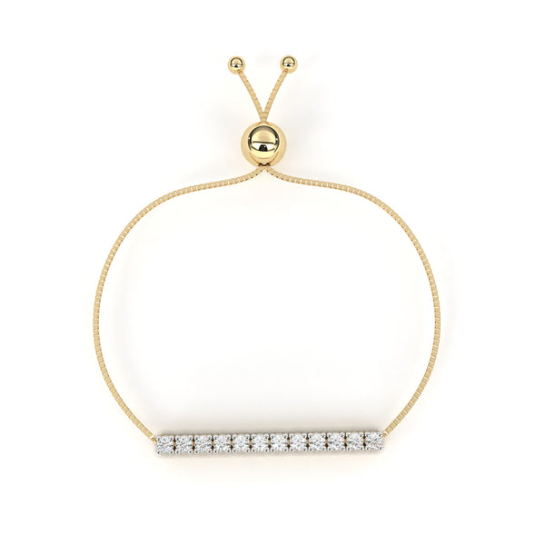 Lustre Line Diamond Bracelet