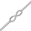 Infinity Double Chain Bracelet