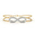 Infinity Double Chain Bracelet