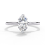 White Gold Marquise Diamond Solitaire Engagement Ring