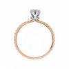 Rose Gold Marquise Cut Diamond Ring