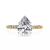 Yellow Gold Pear Cut Diamond Ring