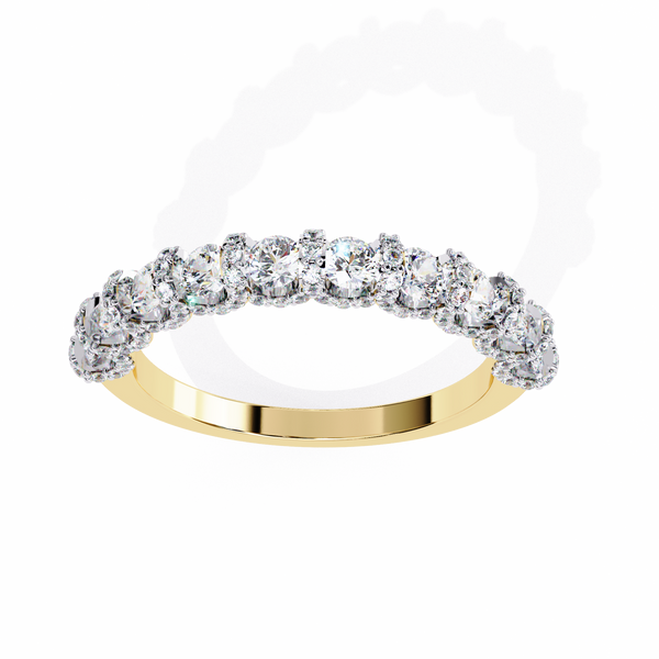 Graduated Stone Ring