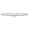 Pear Shape Diamond Solitaire Bracelet