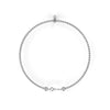 Pear Shape Diamond Solitaire Bracelet