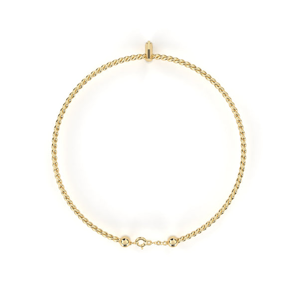 Pear Shape Diamond Solitaire Bracelet