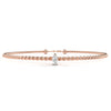 Pear Shape Diamond Solitaire Bracelet
