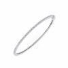 Round Cut Lab Grown Diamond Tennis Bracelet