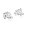 Two-Stone Diamond Stud Earrings