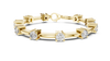 Lumina Diamond Station Bar-Link Bracelet