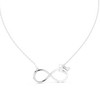 Eternal Butterfly Infinity Diamond Pendant