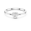 Amore Heart Trio Cluster Diamond Ring
