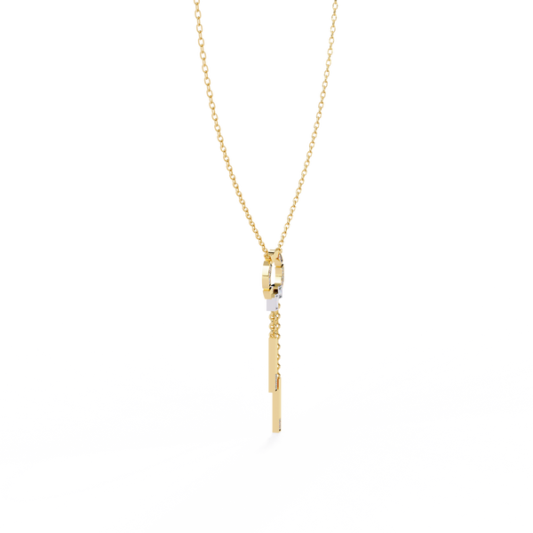 Natural Diamond Chain-Necklace