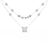 Round Gold Lab Grown Diamond Pendants