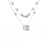 Round Gold Lab Grown Diamond Pendants