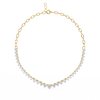 Lab Grown Round Diamond Necklace