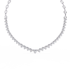 Lab Grown Round Diamond Necklace
