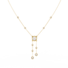 Dazzling Round Cut Diamond Necklace
