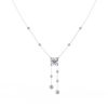 Dazzling Round Cut Diamond Necklace