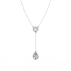 Dual-Shape Diamond Pendant