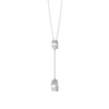Dual-Shape Diamond Pendant