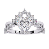 Heart Solitaire Ring
