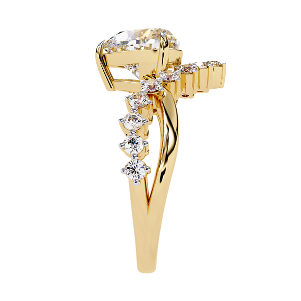 Heart Solitaire Ring