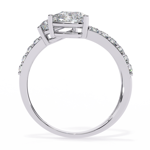 Twin Pear Wrap Lab Grown Diamond Ring